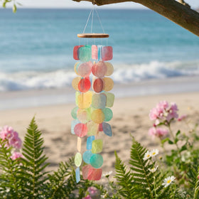 Solange & Frances wind chimes make a thoughtful housewarming or mom gift.