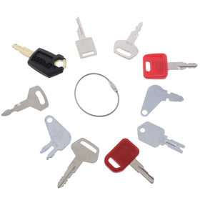 Solarhome Caterpillar Case Komatsu keys kit, compatible with major heavy equipment brands.
