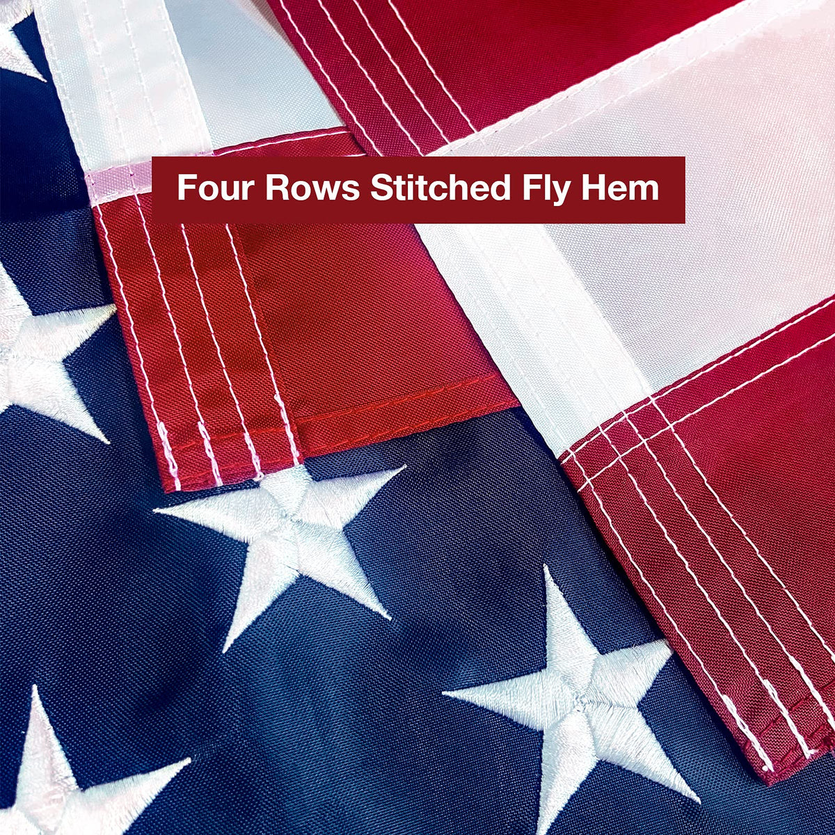 SolarStar 6x10 ft flag designed for indoor or outdoor use.