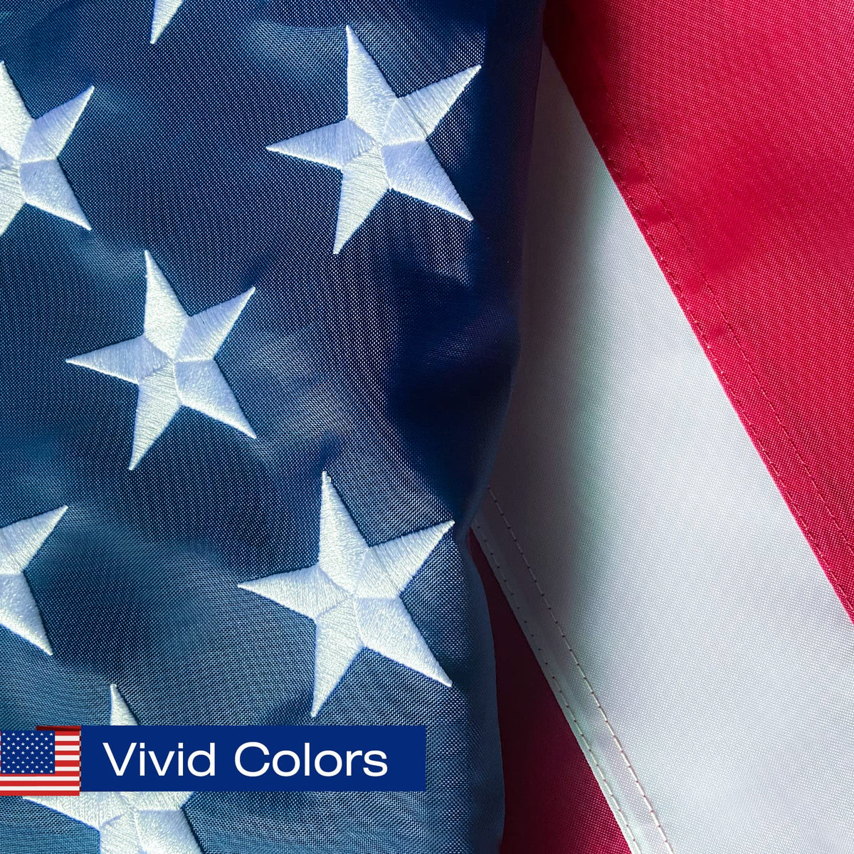SolarStar flag with outdoor waterproof coating for varied weather