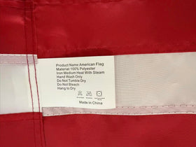 SolarStar flag ideal for Independence Day and Veterans Day celebrations