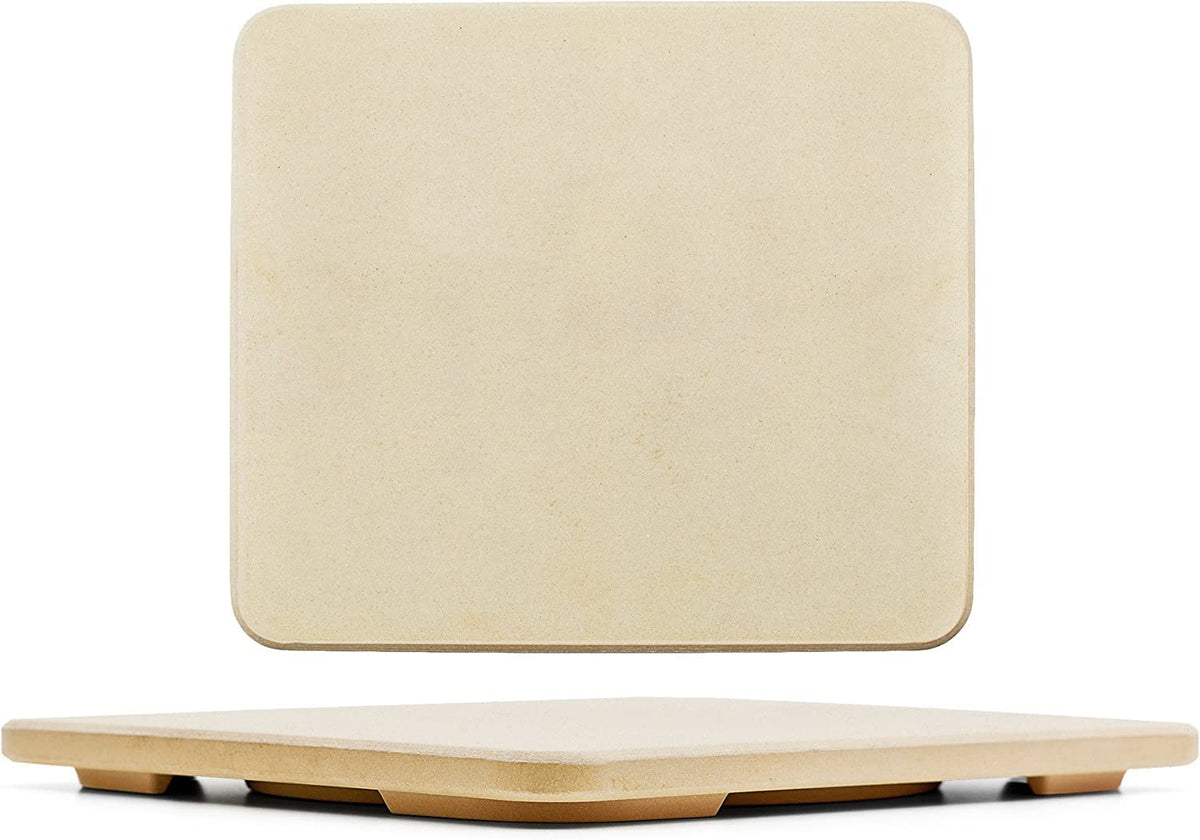 Solido rectangular pizza stone 14x16 heats evenly for crispy crust
