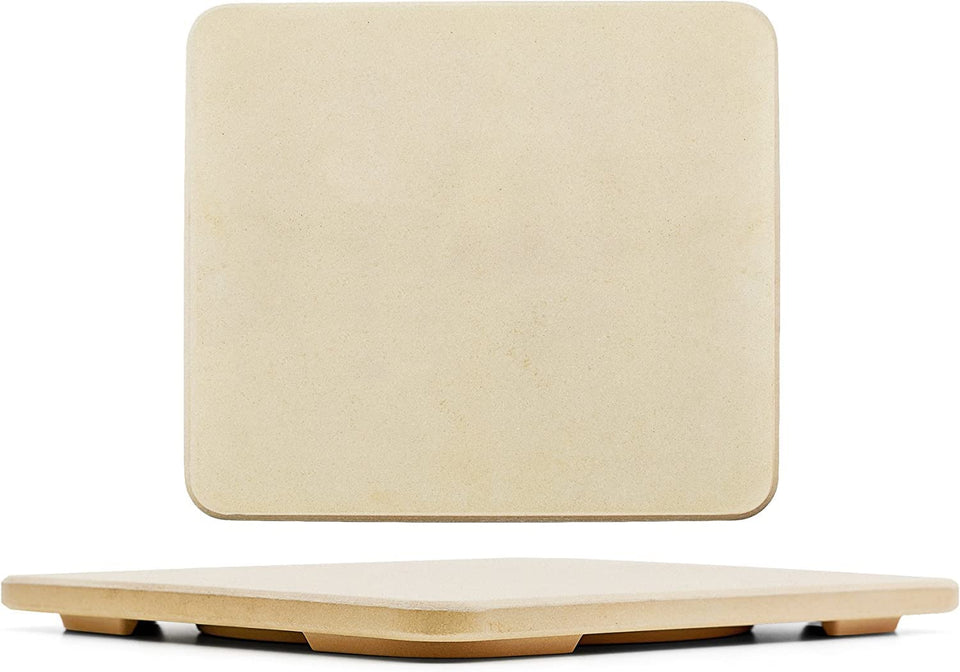 Solido rectangular pizza stone 14x16 heats evenly for crispy crust