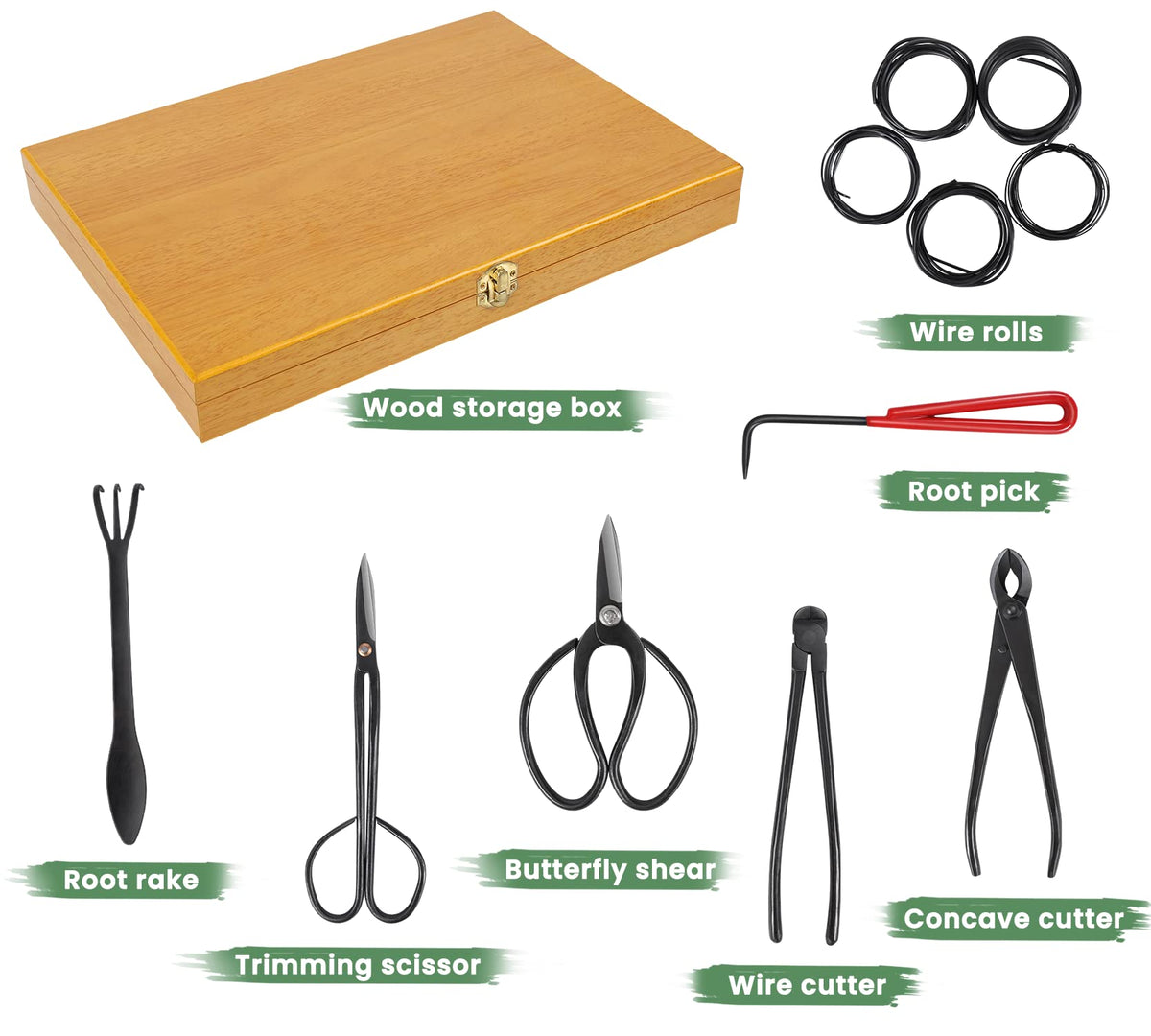 SOLIGT Bonsai trimming scissor delivering precise cuts for healthy growth.