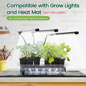 Includes 100 plant labels to organize seed varieties.