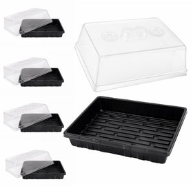 SOLIGT seed starter trays with 48 cells per tray for organized germination.