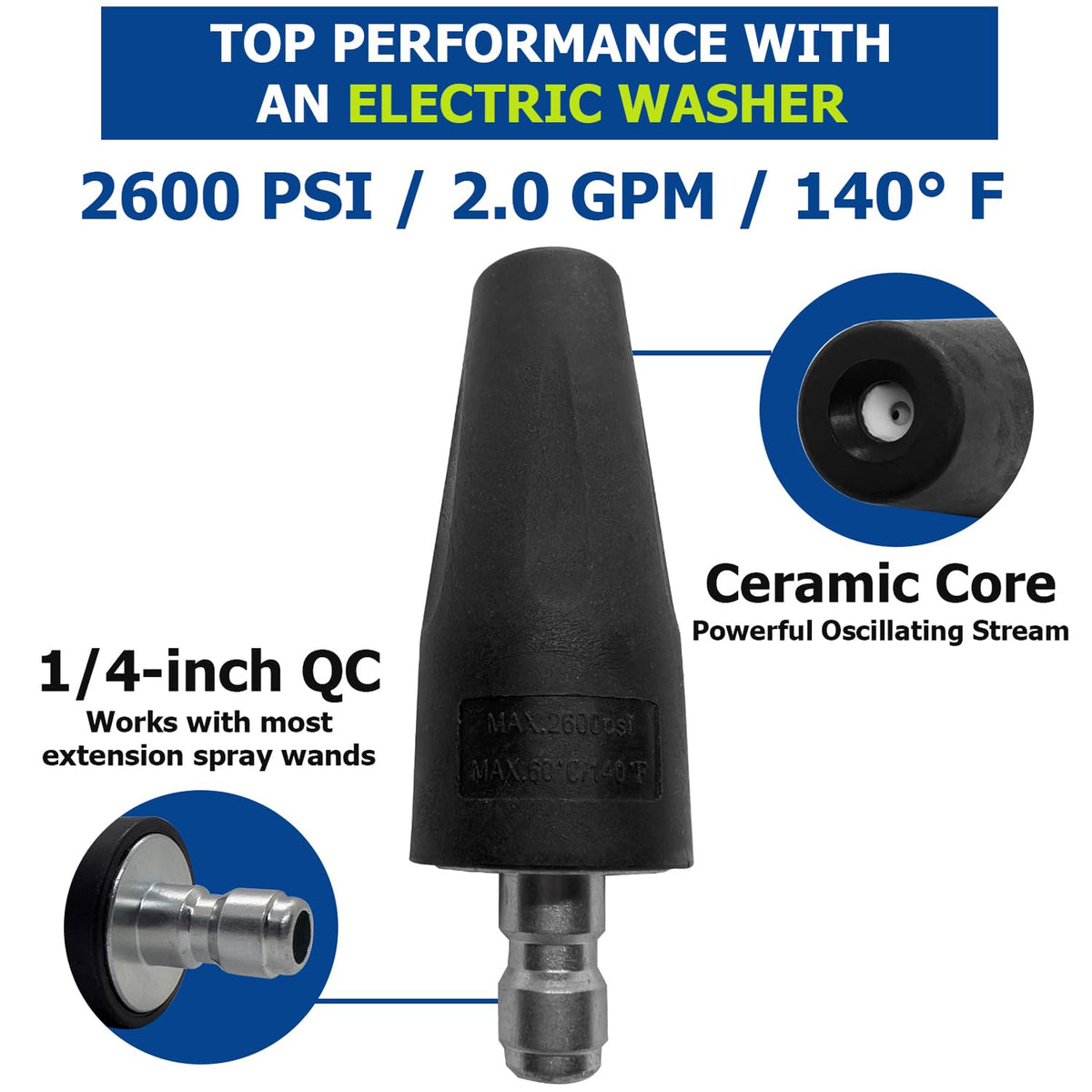 Solivede 1/4 inch quick-connect ensures fast, secure tool swaps.