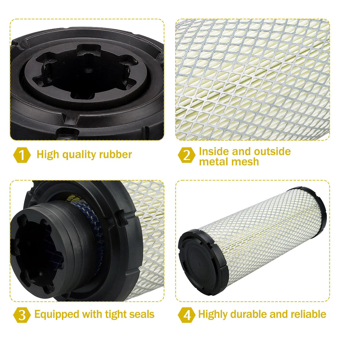 SOLLON filter design supports potential horsepower and smoother acceleration