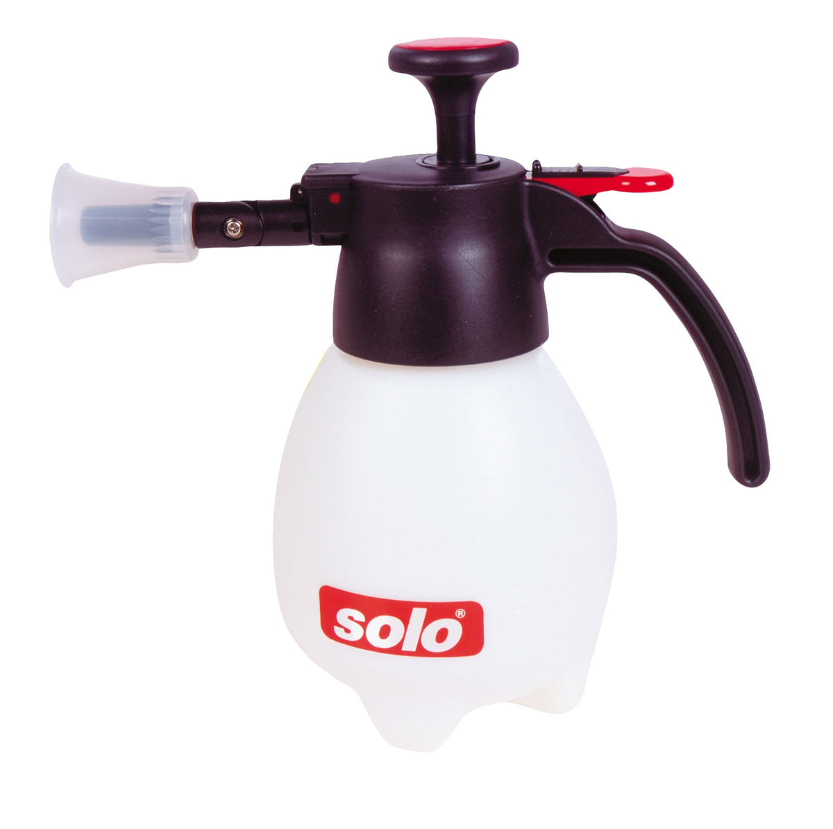 Solo 418 sprayer with ergonomic grip for comfortable spraying.