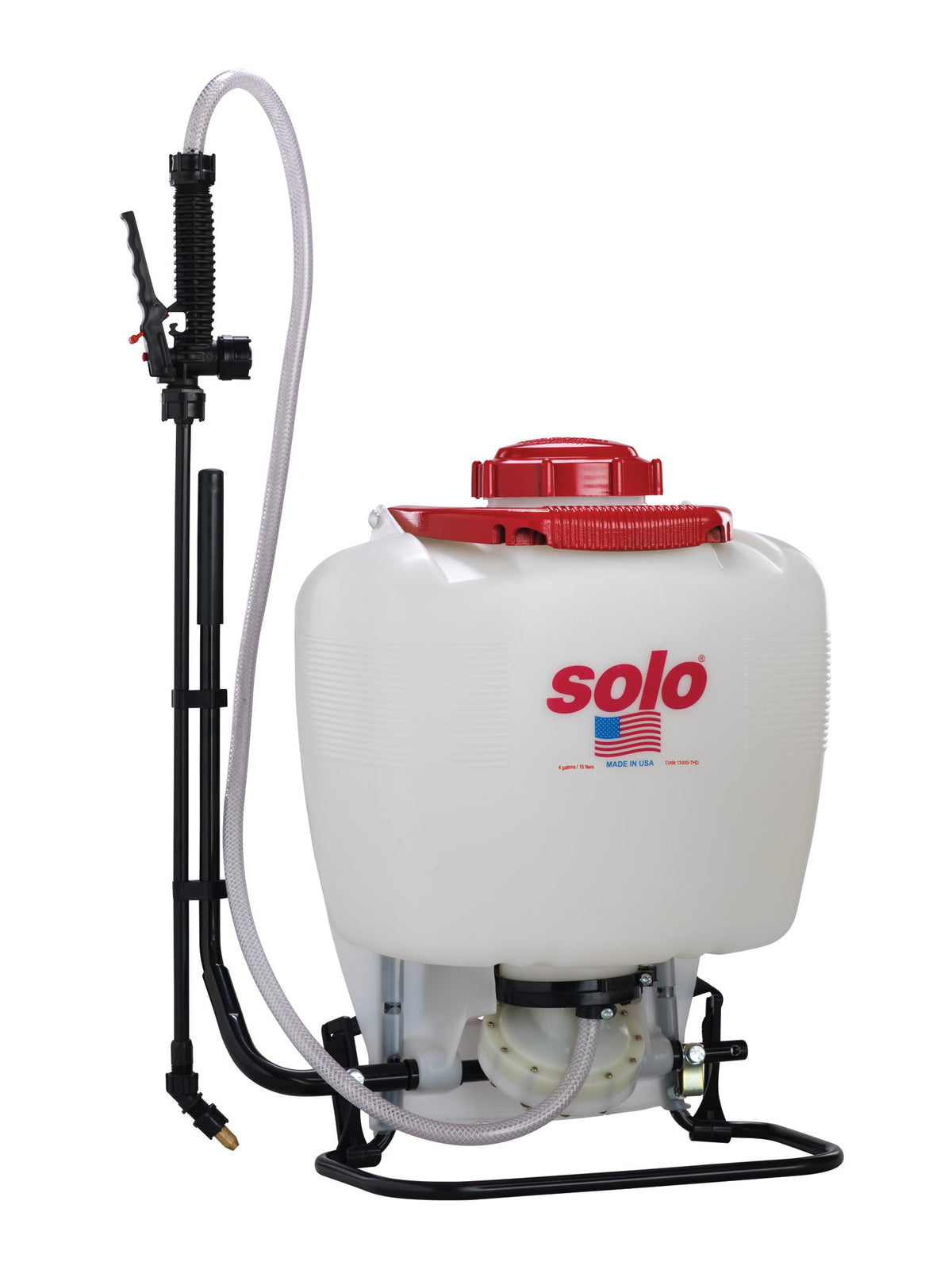 SOLO 475-B-DELUXE backpack sprayer handle for easy carrying and storage