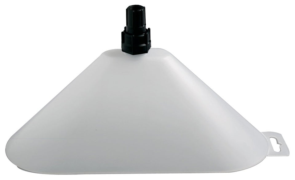 SOLO Drift Guard with flat nozzle provides precise, even coverage for garden spraying.