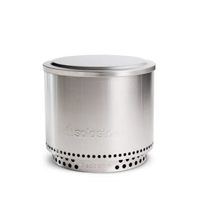 Solo Stove Bonfire Lid shows 304 stainless steel durability in harsh weather
