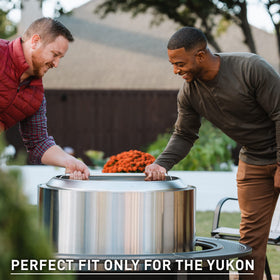 Solo Stove Surround Tabletop features adjustable feet for stable use.