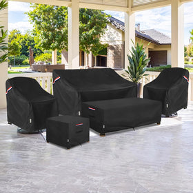 SoloToo in-use shot shows chair protection on a sunny patio