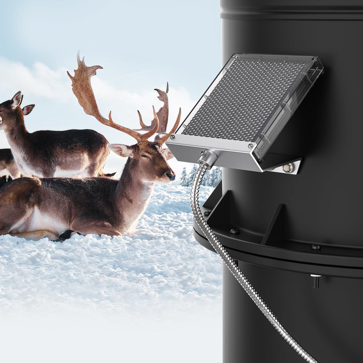 SOLPERK waterproof cover demonstrates durability in harsh weather conditions.