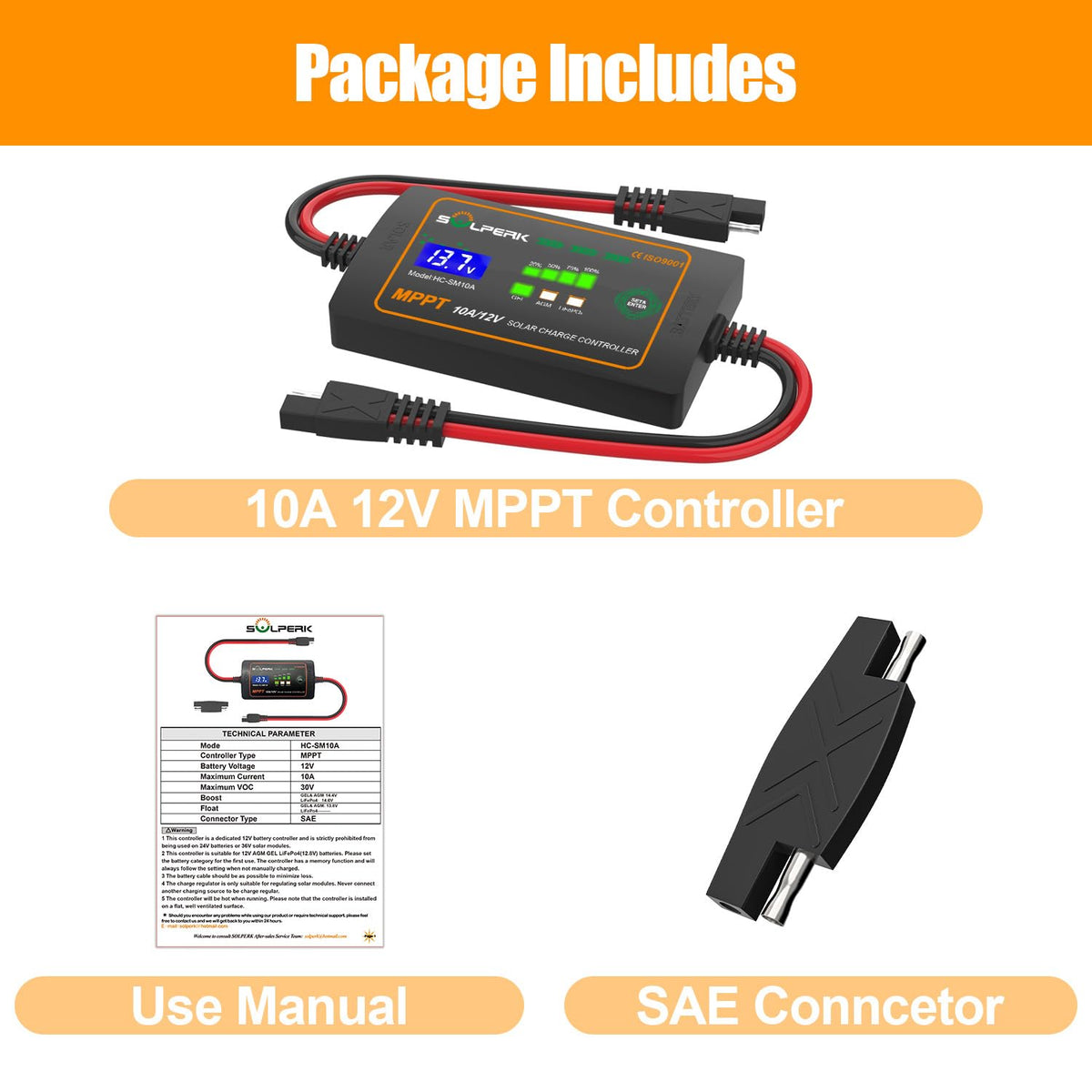 SOLPERK plug-and-play SAE connector enables tool-free solar setup for RVs and cabins.