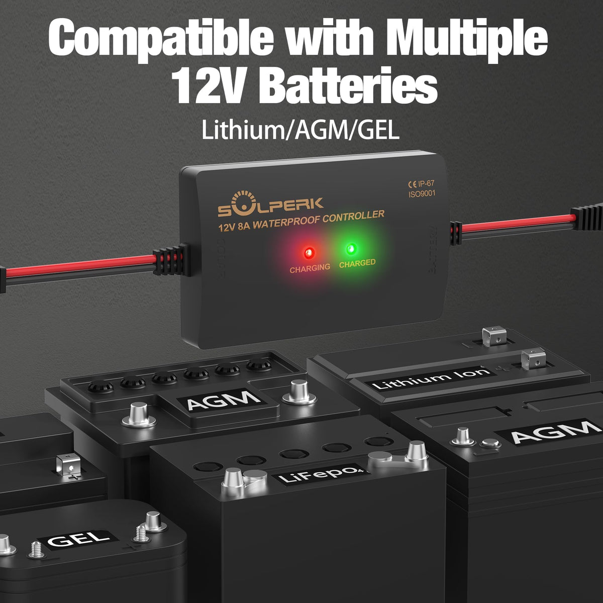 SOLPERK SAE connector enables quick, clean installation