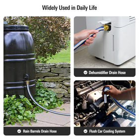 Solution4Patio rubber gasket prevents leaks at hose connections.
