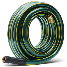 Solution4Patio kink-free 25 ft hose for smooth, effortless watering.