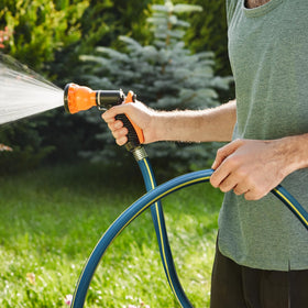 Solution4Patio versatile hose for reel carts, RVs, and more.