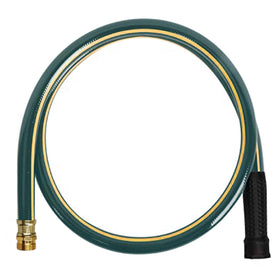 Solution4Patio kink-free green garden hose for effortless watering.