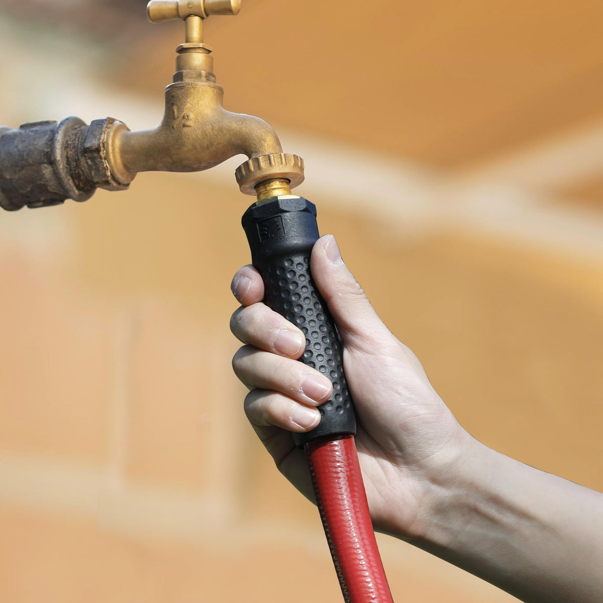 Solution4Patio red hose suitable for both home and commercial use.