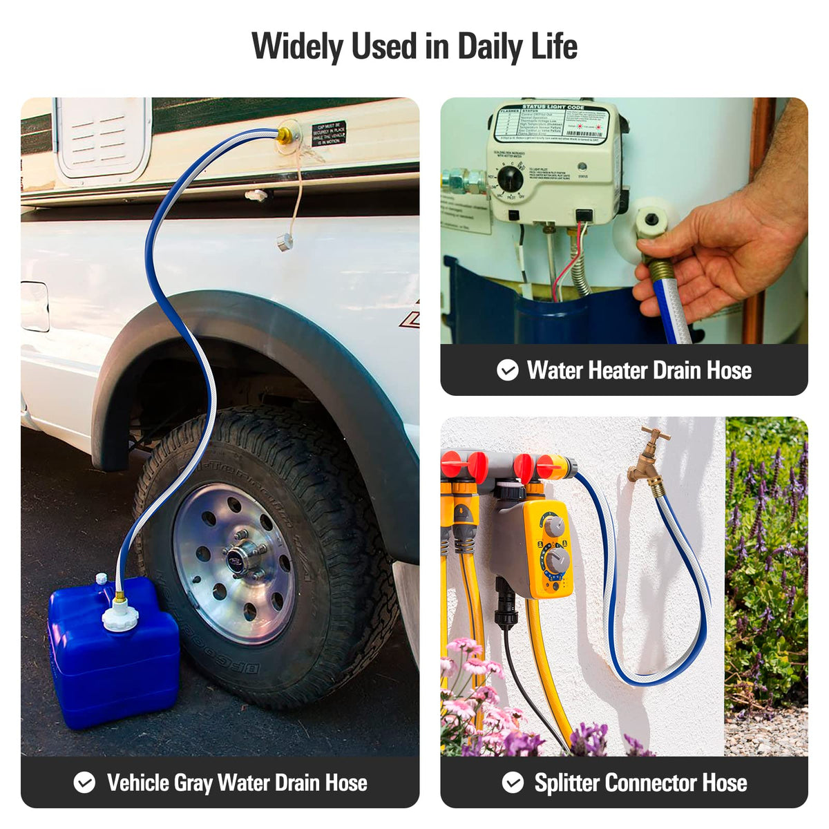 Solution4Patio compact design simplifies reels, carts, and garages.
