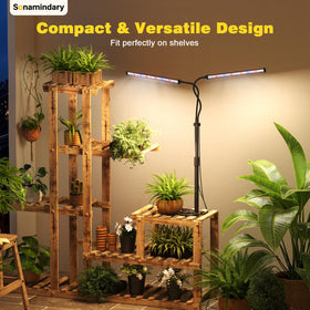 Sonamindary auto timer with 4/8/12-hour cycles simplifies gardening schedules.