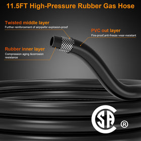 Sondiko adjustable flame up to 1800C for precise heating.