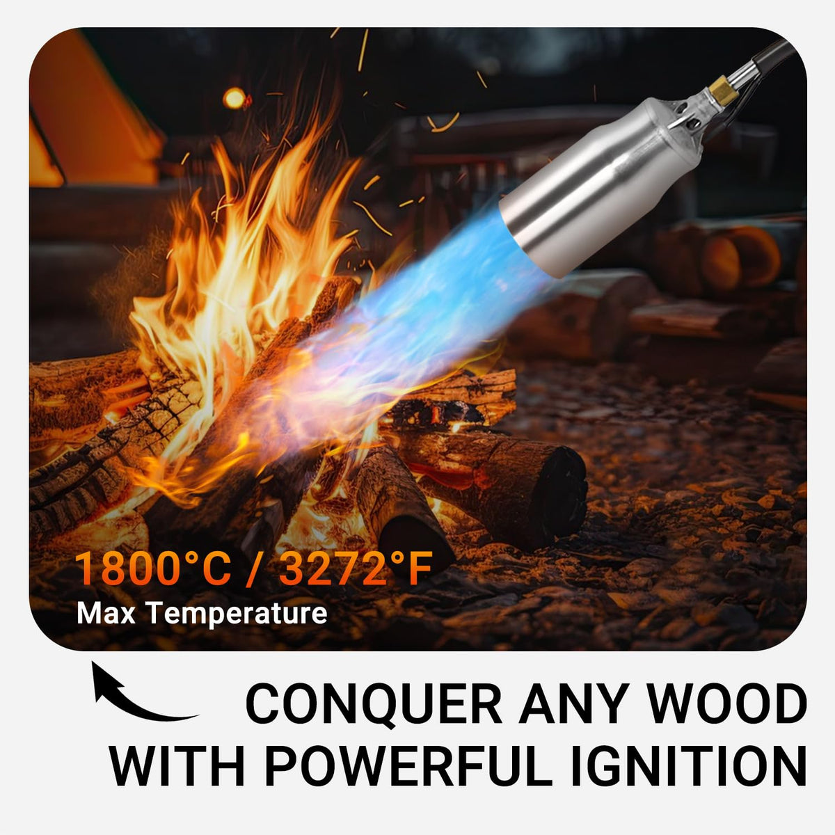 Sondiko jet-flame torch enables high heat for fast tasks.