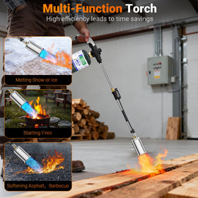 Sondiko torch built with heat-stable steel for durability