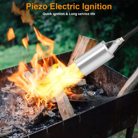 Sondiko wide-flame outlet enabling fast, efficient burning and searing.