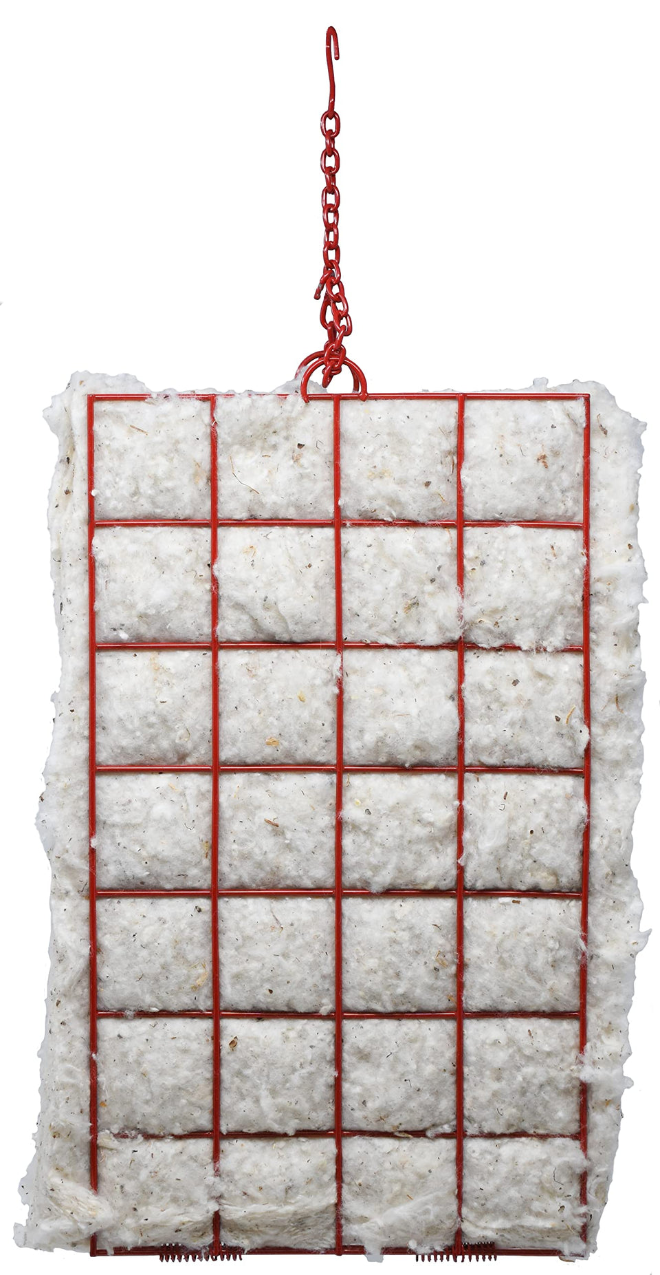 Songbird Essentials SE7021 Hummer Helper cage with nesting material supports ready nests.