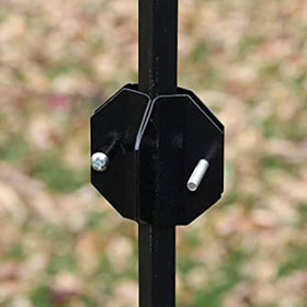 Songbird Essentials Squirrel Defeater close-up diameter, 6 inches provides broad squirrel shield.