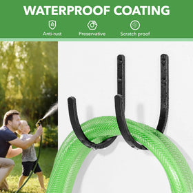 Songsoso weather-ready design withstands rain and sun while keeping hoses organized.