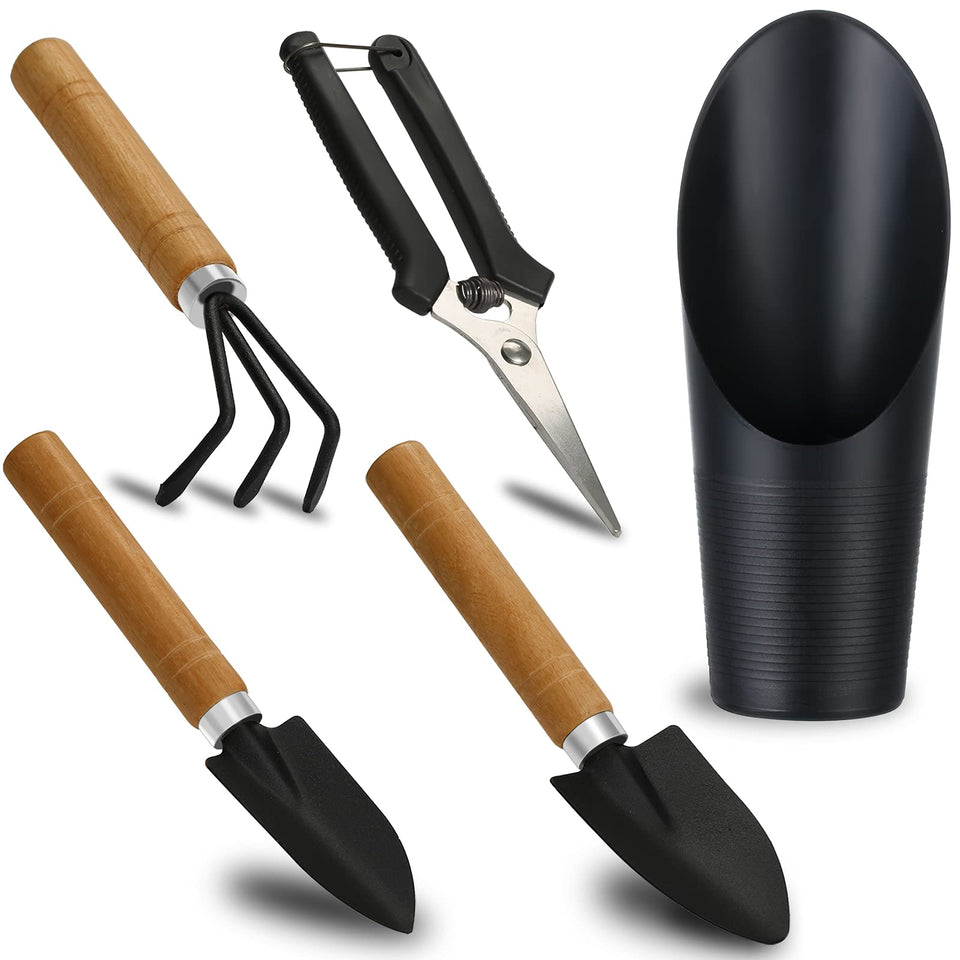 Songtaste 5Pcs succulent tools set for delicate, precise plant care.