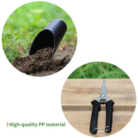 Songtaste hydroponics-ready tools for soil loosening in compact growing setups.