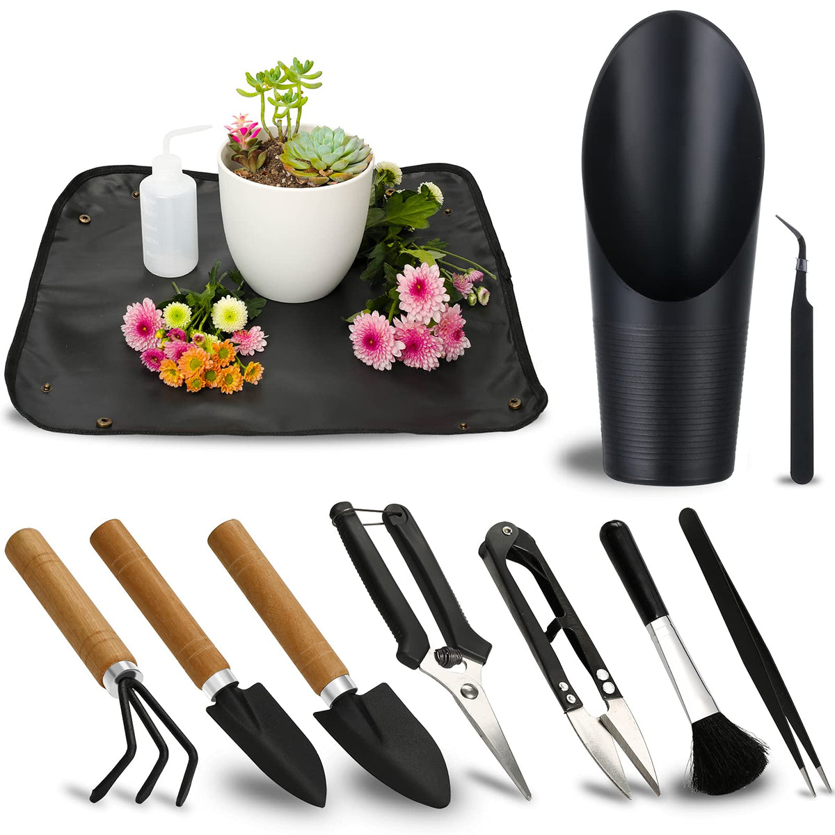 Songtaste succulent tools shovel for precise potting and soil loosening