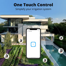 SONOFF SWV-NH hub integration enables smarter automatic sprinkler control.