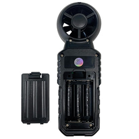 Soonkoda wind speed meter display with wind temperature readout for sailing and outdoor activities