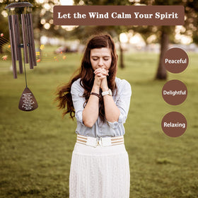 Soopau wind chime religious gift for women supporting daily devotion