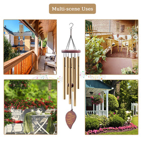 Soopau Wind Chimes memorial setting complements gardens and patios with respectful remembrance.