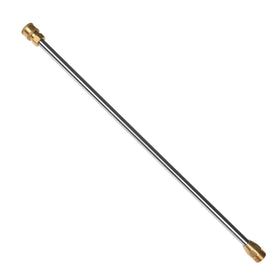 Sooprinse 16-inch wand with brass quick-connect for tough-to-reach cleaning tasks.