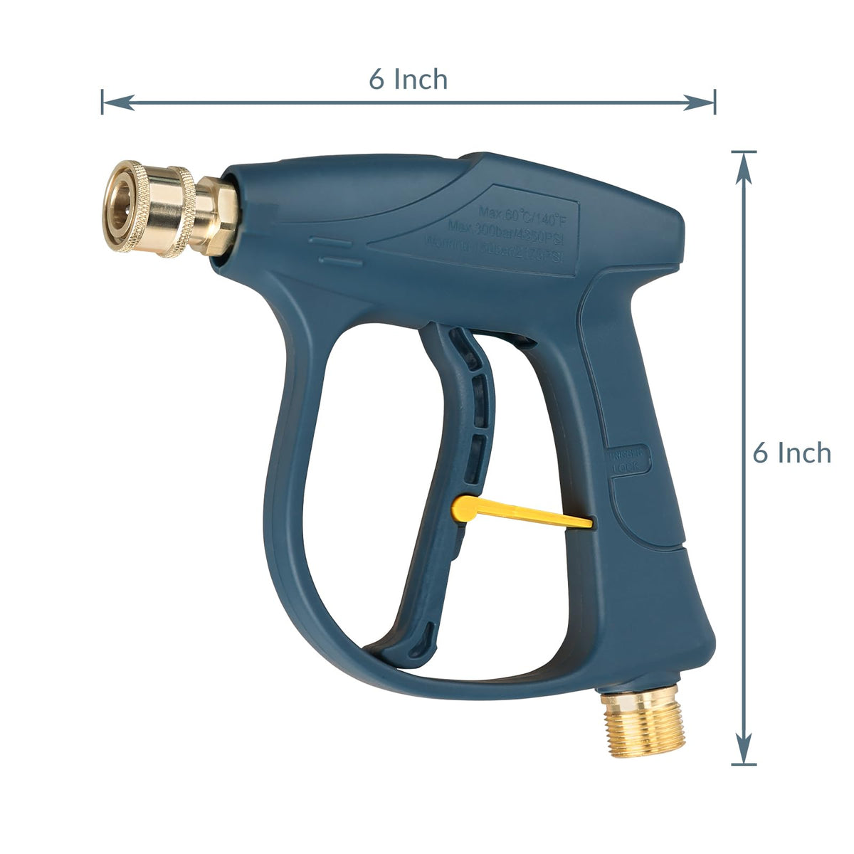 Sooprinse foam cannon compatibility boosts cleaning power.