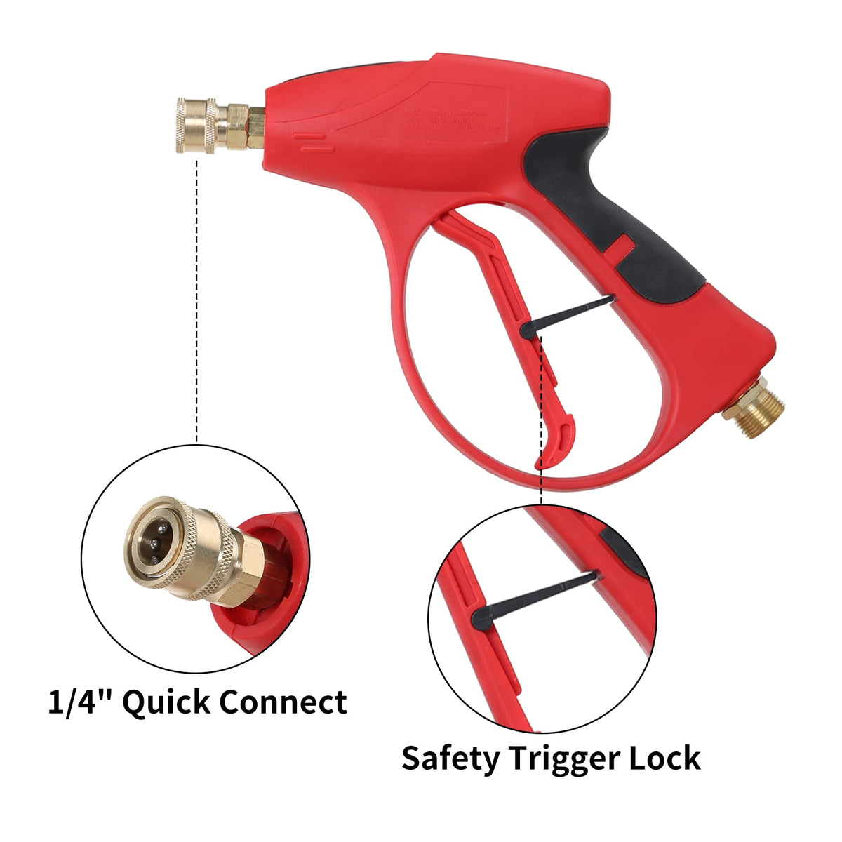 Sooprinse five-nozzle set offers adjustable patterns for various surfaces.