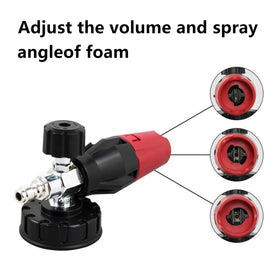 Sooprinse pressure washer short gun brass connector ensures secure, leak-free cleaning.