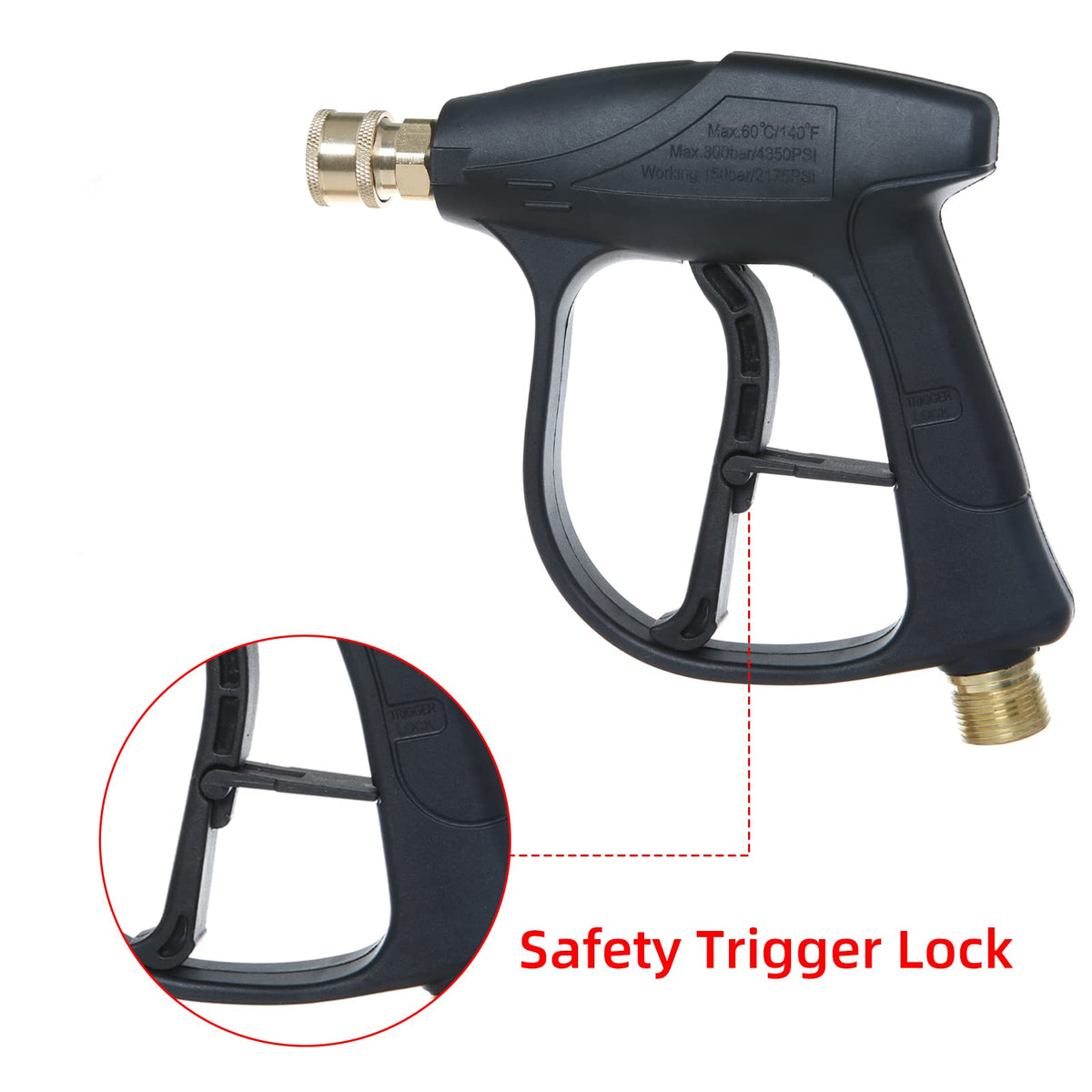 Sooprinse quick connector compatibility for versatile attachments