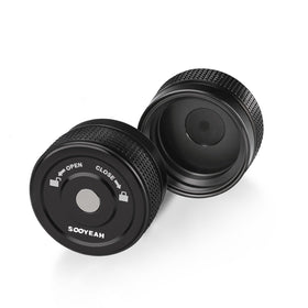 SOOYEAH QCC1 dust cap with rubber seal protects LP OPD valves from leaks.