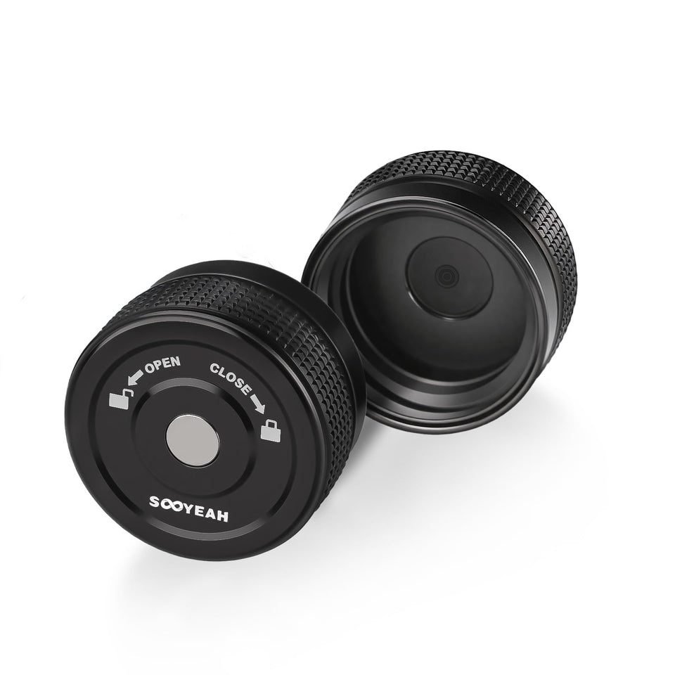 SOOYEAH QCC1 dust cap with rubber seal protects LP OPD valves from leaks.