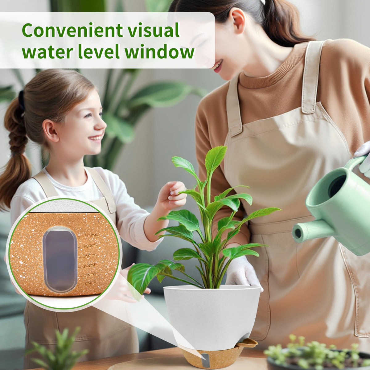 SORANGEUN air-water dual cycle provides ventilation to prevent root rot.